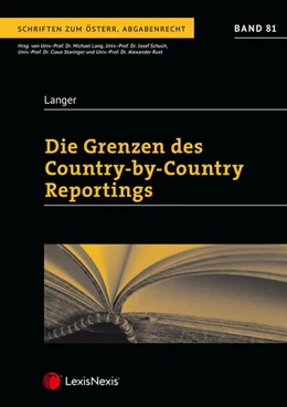Abbildung von Langer | Die Grenzen des Country-by-Country Reportings | 1. Auflage | 2019 | beck-shop.de