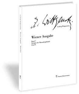 Abbildung von Wittgenstein / Nedo | Wiener Ausgabe | 1. Auflage | 2020 | 7 | beck-shop.de
