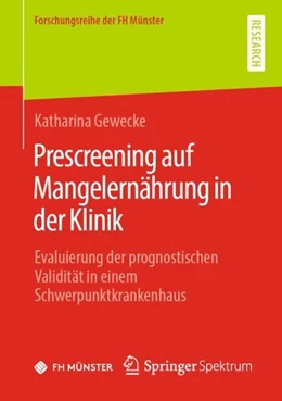 Abbildung von Gewecke | Prescreening auf Mangelernährung in der Klinik | 1. Auflage | 2019 | beck-shop.de