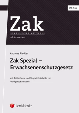 Abbildung von Riedler | Zak Spezial: Erwachsenenschutzgesetz | 1. Auflage | 2018 | beck-shop.de