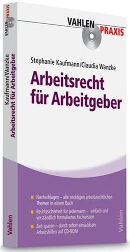 Abbildung von Kaufmann / Wanzke | Arbeitsrecht für Arbeitgeber | 1. Auflage | 2010 | beck-shop.de
