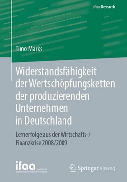 Abbildung von Marks | Widerstandsfähigkeit der Wertschöpfungsketten der produzierenden Unternehmen in Deutschland | 1. Auflage | 2019 | beck-shop.de