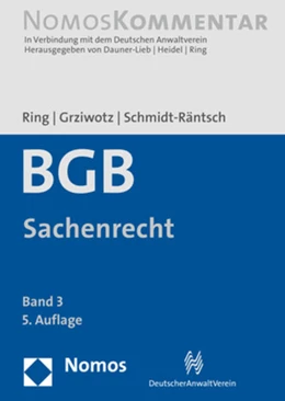 Abbildung von Ring / Grziwotz | Bürgerliches Gesetzbuch: Sachenrecht | 5. Auflage | 2022 | beck-shop.de