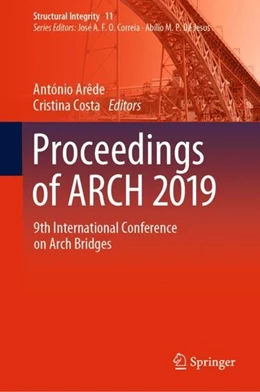 Abbildung von Arêde / Costa | Proceedings of ARCH 2019 | 1. Auflage | 2019 | beck-shop.de