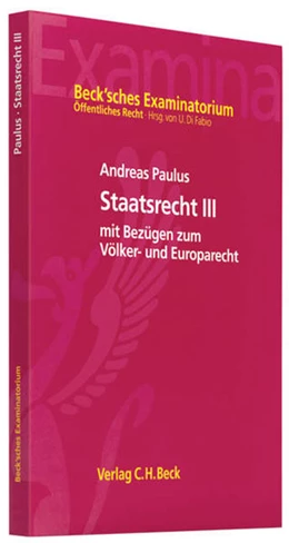 Abbildung von Paulus | Staatsrecht III | 1. Auflage | 2010 | beck-shop.de