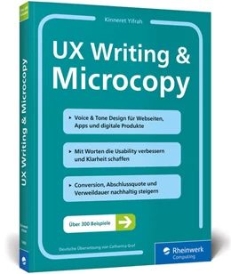 Abbildung von Yifrah | UX Writing & Microcopy | 1. Auflage | 2019 | beck-shop.de