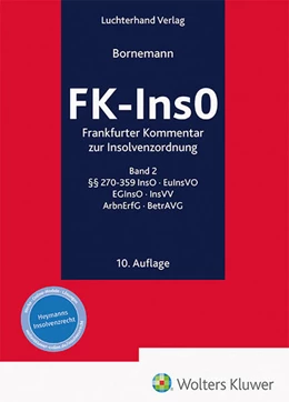 Abbildung von Bornemann | FK-InsO - Kommentar, Band 2 | 10. Auflage | 2023 | beck-shop.de