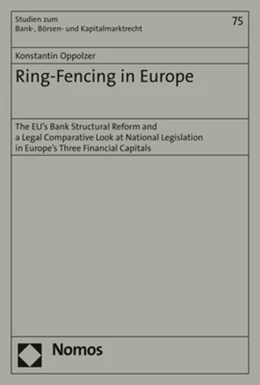 Abbildung von Oppolzer | Ring-Fencing in Europe | 1. Auflage | 2020 | beck-shop.de