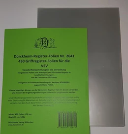 Abbildung von Dürckheim | 450 DürckheimRegister® -FOLIEN für die VSV-Bayern | 1. Auflage | 2019 | beck-shop.de