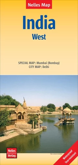 Abbildung von Nelles Map Landkarte India: West 1:1 500 000 | 18. Auflage | 2020 | beck-shop.de