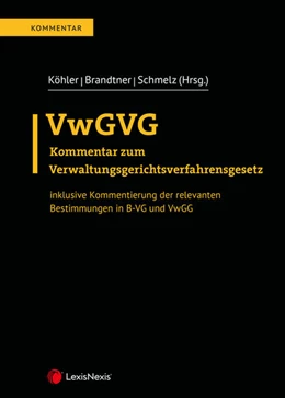 Abbildung von Köhler / Brandtner | VwGVG | 1. Auflage | 2020 | beck-shop.de