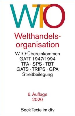 Abbildung von Welthandelsorganisation | 6. Auflage | 2020 | beck-shop.de