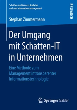 Abbildung von Zimmermann | Der Umgang mit Schatten-IT in Unternehmen | 1. Auflage | 2018 | beck-shop.de