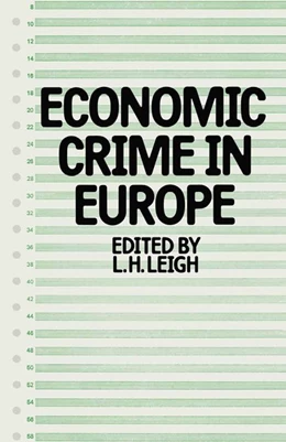 Abbildung von Leigh | Economic Crime in Europe | 1. Auflage | 1980 | beck-shop.de