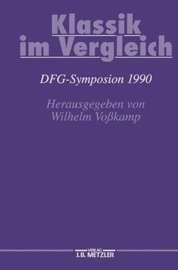 Abbildung von Vosskamp | Klassik im Vergleich | 1. Auflage | 2016 | beck-shop.de