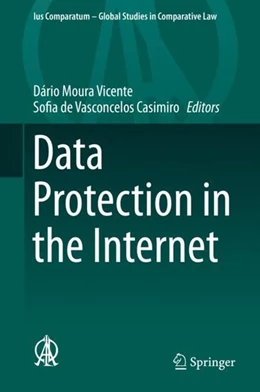 Abbildung von Moura Vicente / de Vasconcelos Casimiro | Data Protection in the Internet | 1. Auflage | 2019 | beck-shop.de