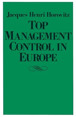 Abbildung von Horovitz | Top Management Control In Europe | 1. Auflage | 2015 | beck-shop.de