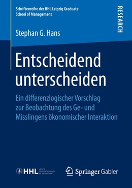 Abbildung von Hans | Entscheidend unterscheiden | 1. Auflage | 2018 | beck-shop.de