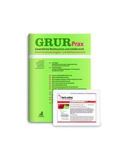 Abbildung von GRUR-Prax | 10. Auflage | 2018 | beck-shop.de