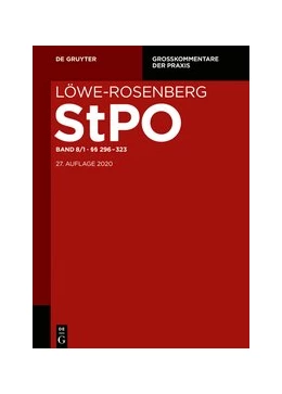 Abbildung von Hanschke / Jesse | Großkommentare der Praxis §§ 296-358 | 27. Auflage | 2026 | beck-shop.de