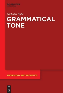 Abbildung von Rolle | Grammatical Tone | 1. Auflage | 2026 | 28 | beck-shop.de
