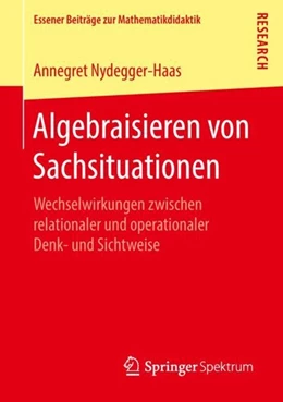 Abbildung von Nydegger-Haas | Algebraisieren von Sachsituationen | 1. Auflage | 2018 | beck-shop.de