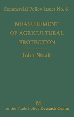 Abbildung von Strak | Measurement of Agricultural Protection | 1. Auflage | 2016 | beck-shop.de