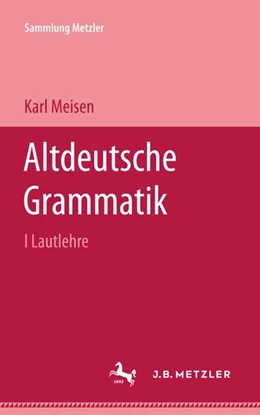 Abbildung von Meisen | Altdeutsche Grammatik I Lautlehre | 1. Auflage | 2017 | beck-shop.de
