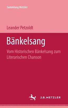 Abbildung von Petzoldt | Bänkelsang | 1. Auflage | 2017 | beck-shop.de