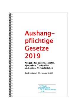 Abbildung von Aushangpflichtige Gesetze 2025 | 1. Auflage | 2025 | beck-shop.de