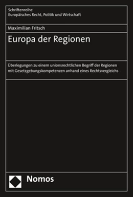 Abbildung von Fritsch | Europa der Regionen | 1. Auflage | 2020 | 396 | beck-shop.de