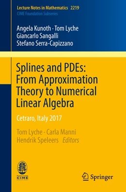 Abbildung von Lyche / Manni | Splines and PDEs: From Approximation Theory to Numerical Linear Algebra | 1. Auflage | 2018 | beck-shop.de