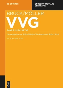 Abbildung von Beckmann / Koch | Bruck/Möller. VVG. Band 3: §§ 74-99 VVG | 1. Auflage | 2025 | beck-shop.de
