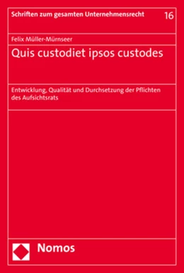 Abbildung von Müller-Mürnseer | Quis custodiet ipsos custodes | 1. Auflage | 2020 | 16 | beck-shop.de