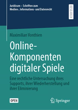 Abbildung von Vonthien | Online-Komponenten digitaler Spiele | 1. Auflage | 2020 | beck-shop.de