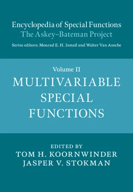 Abbildung von Koornwinder / Stokman | Encyclopedia of Special Functions: The Askey-Bateman Project | 1. Auflage | 2020 | beck-shop.de