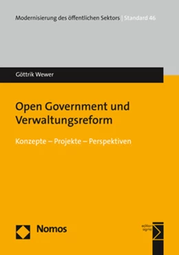 Abbildung von Wewer | Open Government und Verwaltungsreform | 1. Auflage | 2020 | 46 | beck-shop.de
