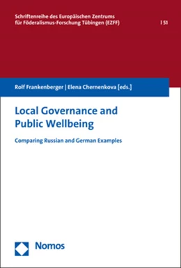 Abbildung von Frankenberger / Chernenkova | Local Governance and Public Wellbeing | 1. Auflage | 2020 | 51 | beck-shop.de
