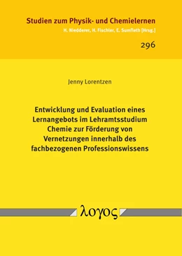 Abbildung von Lorentzen | Entwicklung und Evaluation eines Lernangebots im Lehramtsstudium Chemie zur Förderung von Vernetzungen innerhalb des fachbezogenen Professionswissens | 1. Auflage | 2020 | 296 | beck-shop.de