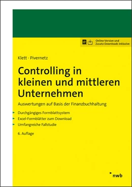 Abbildung von Klett / Pivernetz | Controlling in kleinen und mittleren Unternehmen | 6. Auflage | 2021 | beck-shop.de