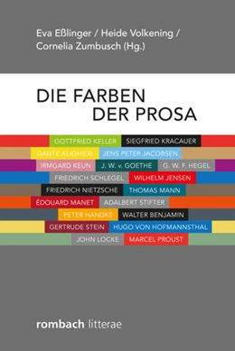 Abbildung von Eßlinger / Volkening | Die Farben der Prosa | 1. Auflage | 2016 | 221 | beck-shop.de