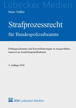Abbildung von Nüßer | Strafprozessrecht für Bundespolizeibeamte | 2. Auflage | 2020 | beck-shop.de