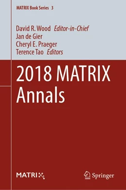 Abbildung von de Gier / Praeger | 2018 MATRIX Annals | 1. Auflage | 2020 | beck-shop.de