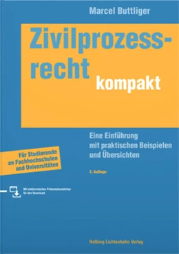 Abbildung von Buttliger | Zivilprozessrecht kompakt | 2. Auflage | 2021 | beck-shop.de