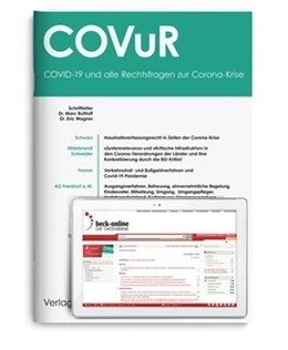 Abbildung von COVuR | 1. Auflage | 2020 | beck-shop.de