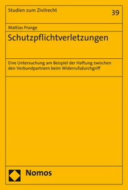 Abbildung von Prange | Schutzpflichtverletzungen | 1. Auflage | 2020 | beck-shop.de