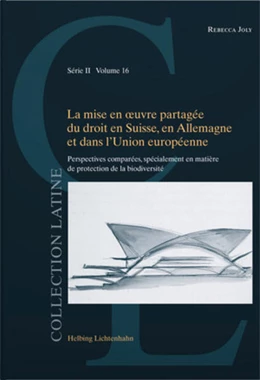 Abbildung von Joly | La mise en œuvre partagée du droit en Suisse, en Allemagne et dans l’Union européenne | 1. Auflage | 2020 | beck-shop.de