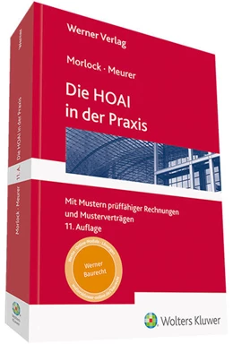 Abbildung von Meurer / Morlock | Die HOAI in der Praxis | 11. Auflage | 2021 | beck-shop.de
