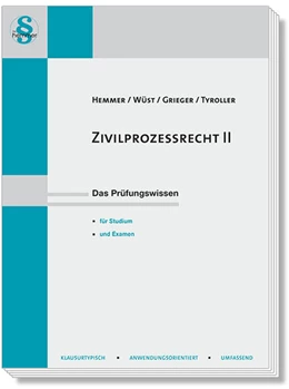 Abbildung von Hemmer / Wüst | Zivilprozessrecht II | 13. Auflage | 2020 | beck-shop.de