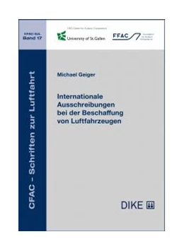 Abbildung von Geiger | Internationale Ausschreibungen bei der Beschaffung von Luftfahrzeugen | 1. Auflage | 2020 | 17 | beck-shop.de